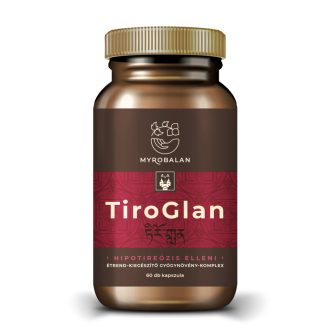   Myrobalan tiroglan pajzsmirigy-alulműködés elleni gyógynövény-komplex vegán kapszula 60 db