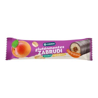   Cornexi zabrudi gluténmentes sárgabarackos töltelékkel töltött zabrúd kakaós bevonattal 30 g