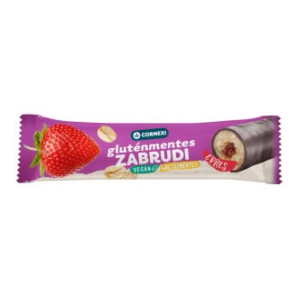   Cornexi zabrudi gluténmentes epres töltelékkel töltött zabrúd kakaós bevonattal neta mentes 30 g
