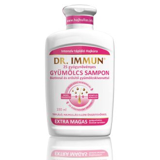   Dr.immun 25 gyógynövényes gyümölcs hajsampon biotinnal és erősítő gyümölcskivonattal 250 ml