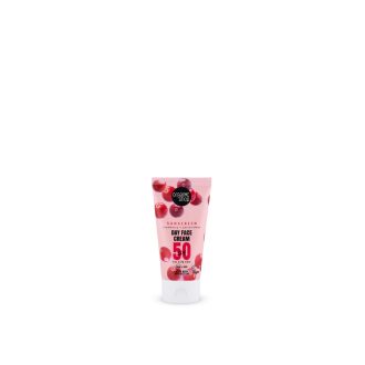   Organic Shop fényvédő nappali arckrém áfonyával és antioxidánsokkal spf50 zsíros bőrre 50 ml