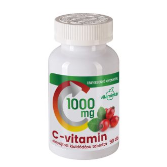   Béres vitamintár c-vitamin 1000mg csipkebogyó kivonattal tabletta 90 db
