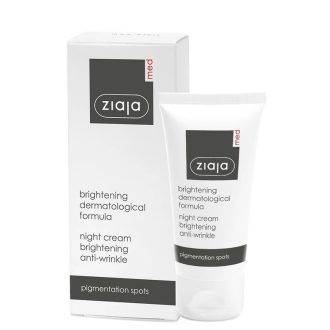   Ziaja Med világosító ránctalanító éjszakai krém, pigmentfoltos bőrre 50 ml