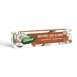   Dabur herbal fogkrém fluoridmentes kókuszolajjal és szódabikarbónával 100 ml