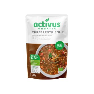 Activus bio vegán organikus 3 féle lencseleves 400 g