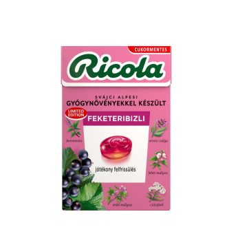 Ricola cukorka feketeribizli 40 g