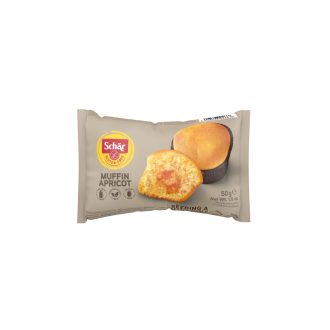 Schär gluténmentes muffin sárgabaracklekvárral 50 g