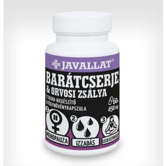 Javallat barátcserje és orvosi zsálya kapszula 60 db