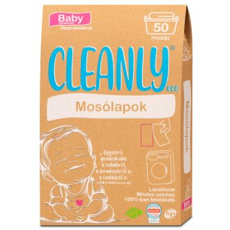 Cleanly eco mosólapok baby lanolinnal 50 db