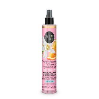   Organic Shop “miraculous splash mask” narancsvirággal c-vitaminnal és hialuronsavval 100 ml