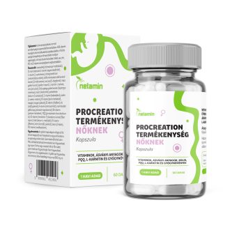 Netamin procreation termékenység nőknek kapszula 60 db