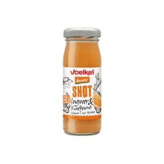 Voelkel bio demeter gyömbér shot kurkumával 95 ml
