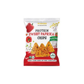   Popcrop pyramids gluténmentes sweet paprika ízű protein chips 60 g