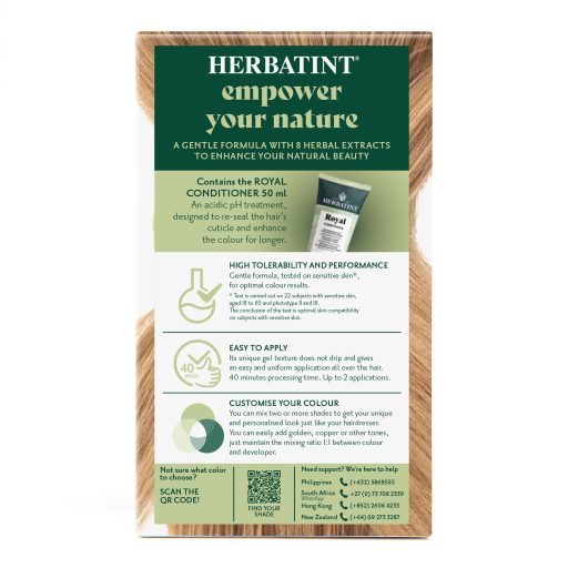 Herbatint 8d arany világos szőke hajfesték 170 ml