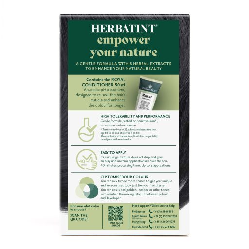 Herbatint 1n fekete hajfesték 170 ml