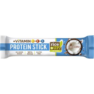 Rice Up fehérjeszelet vitaminokkal kókuszos ízű hcn 40 g