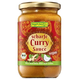 Rapunzel bio curry szósz csípős 330 ml