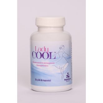   Lady Cool barátcserjét, ashwagandát és gyógynövényeket tartalmazó kapszula menstruáció és menopauza támogatására 60 db